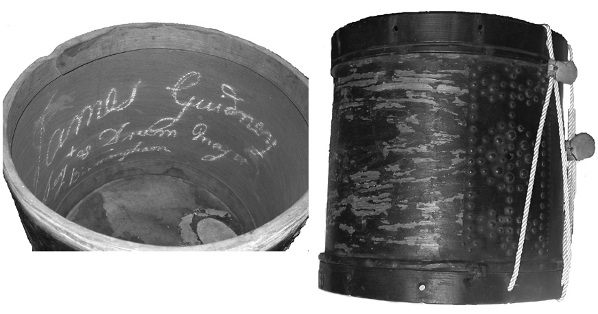Image from Fort York's Wooden Muskets: A History, p. 7 of April 2007 (Vol 11, No 1).
