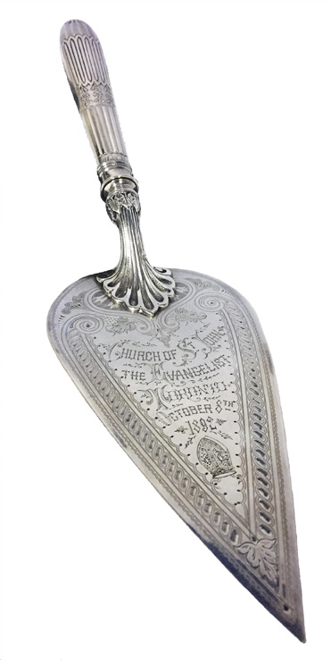 Image from Who would lay cement with a silver-plated trowel?, p. 3 of April 2018 (Vol 22, No 1).