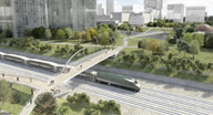 Lower Garrison Creek Park rendering