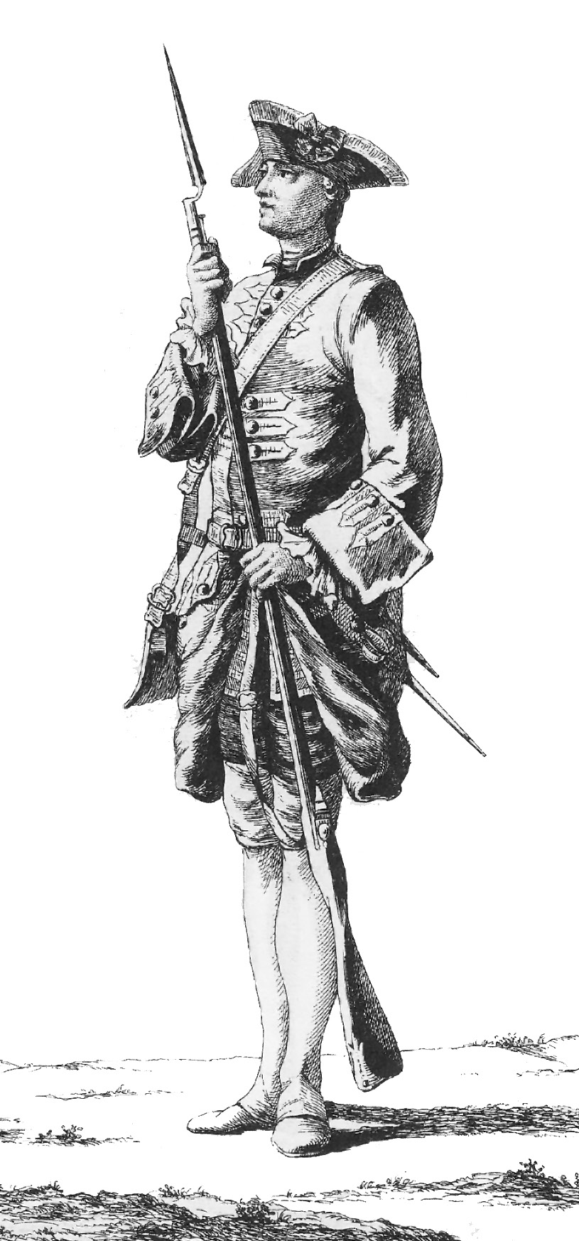 French infantry of the Seven Years War period