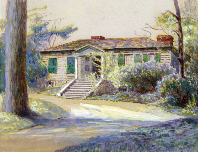 Pine Grove, the Givins home