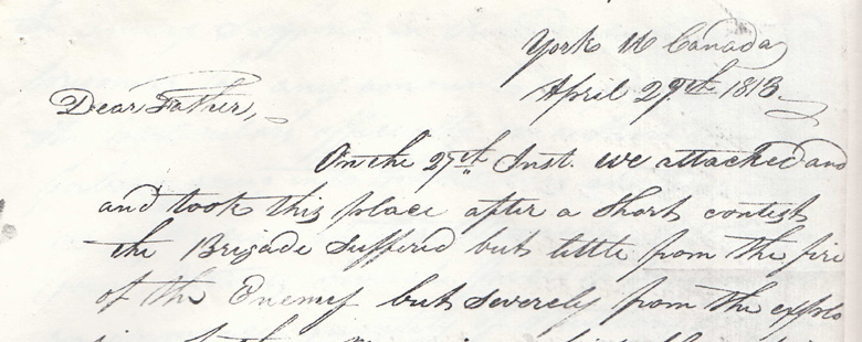 Captain John Walworth's letter