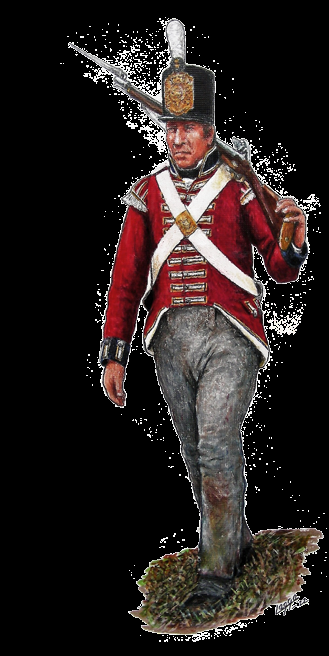 British grenadier in uniform