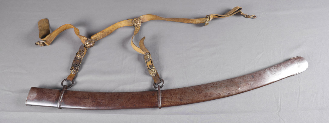 Carman's waistbelt and sword components