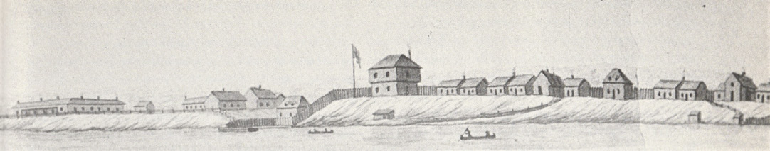 The shoreline on March 11, 1805