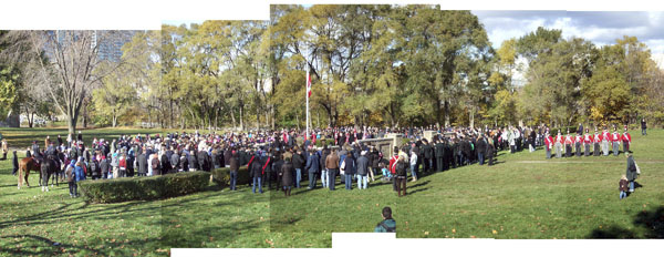 Image from 2012 Upcoming Events Historic Fort York, p. 8 of December 2011 (Vol 15, No 4).