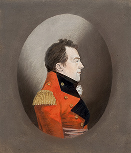 Portrait of Brigadier General Isaac Brock by Gerrit Schipper