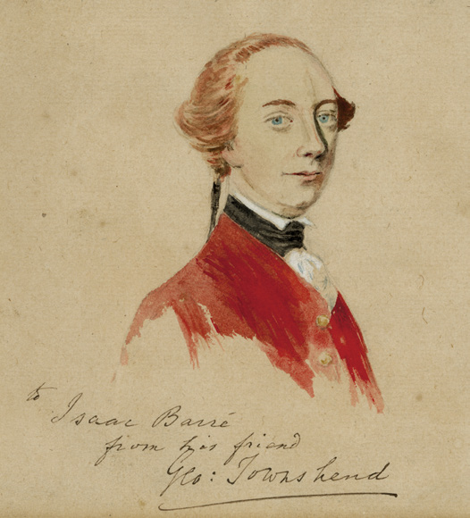 Portrait of General James Wolfe by George Townshend