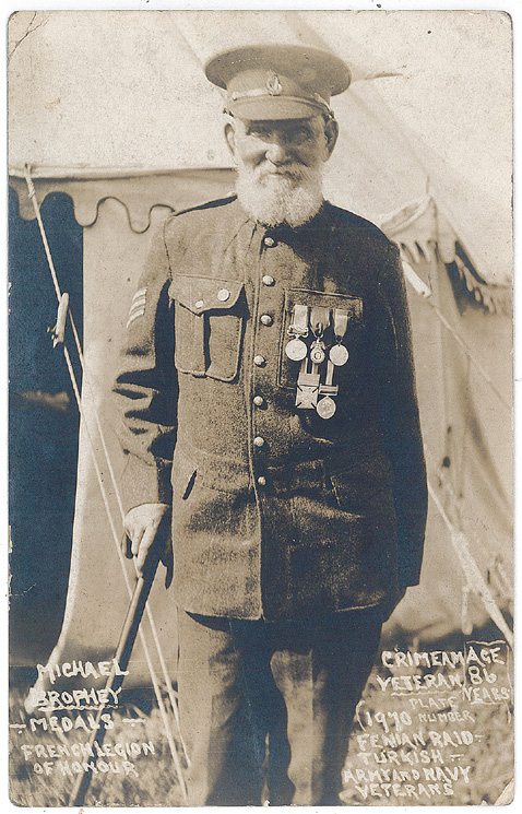 Image from Army and Navy Veterans' Medal Wanted for Fort York Collection, p. 5 of July 2016 (Vol 20, No 2).