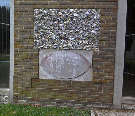 Image from Gustavus Nicolls' Grave Identified, p. 6 of July 2016 (Vol 20, No 2).