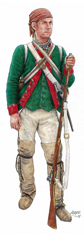 Image from The new art of Greg Legge, military illustrator, p. 12 of July 2019 (Vol 23, No 2).