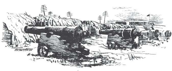 Image from "Covered with snow and frozen mud." The Artillery at The Capture of York, p. 2 of March 2008 (Vol 12, No 1).