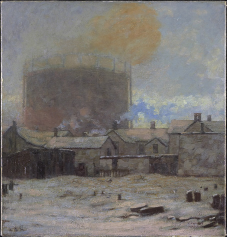 The Gas Works painting by Lawren Harris