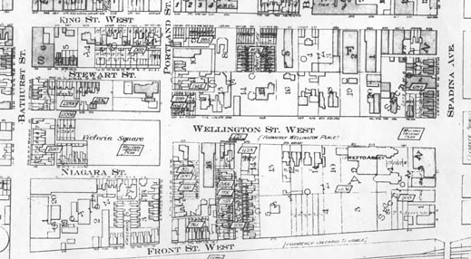 Image from Garrison Common History: The Wellington Place Neighbourhood, p. 2 of May 2005 (Vol 9, No 2).