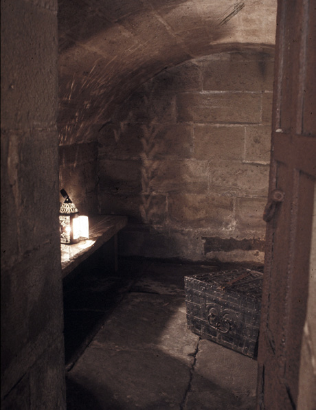 Interior of one of the money vaults