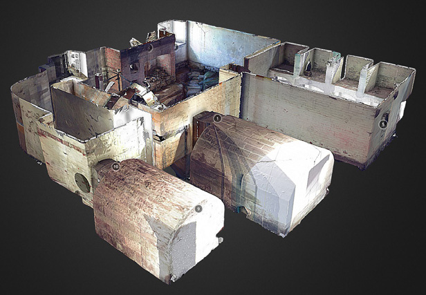 Three-dimensional model from lidar