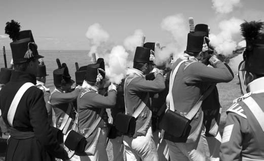 Image from Standing On Guard For Thee: The Fort York Guard, p. 6 of October 2007 (Vol 11, No 3).
