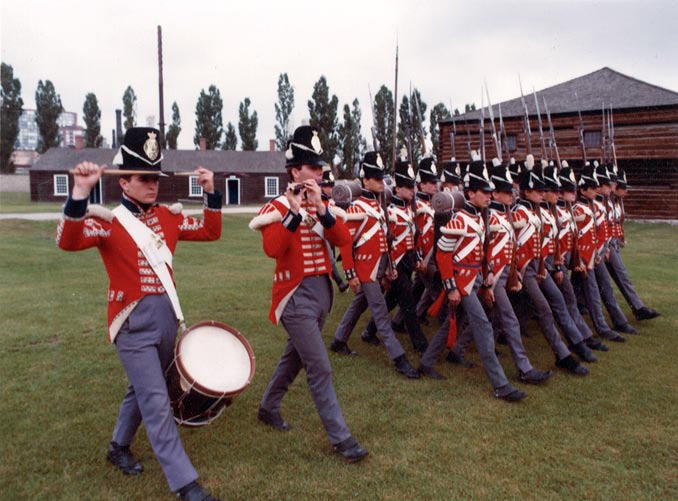 Image from On Guard: A Short History of the Fort York Guard, 1980-Present, p. 7 of October 2008 (Vol 12, No 3).