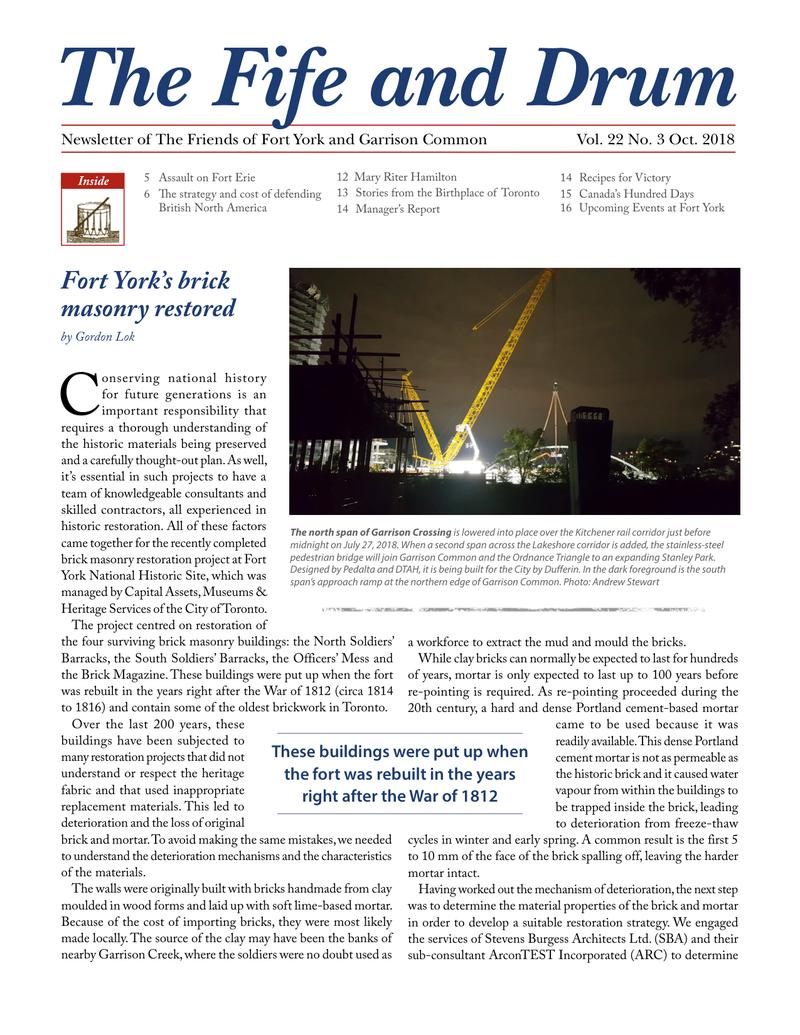 October 2018 (Vol 22, No 3) cover