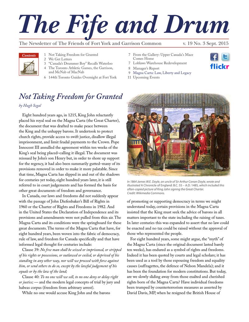 September 2015 (Vol 19, No 3) cover