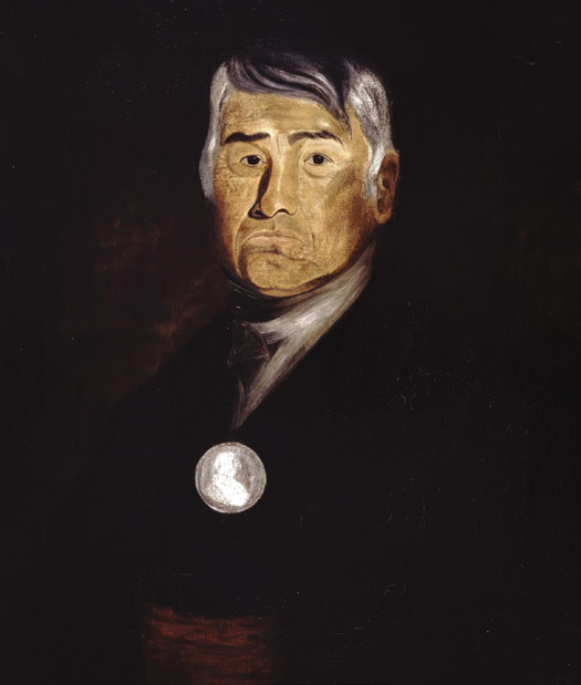 Portrait of Chief Joseph Sawyer