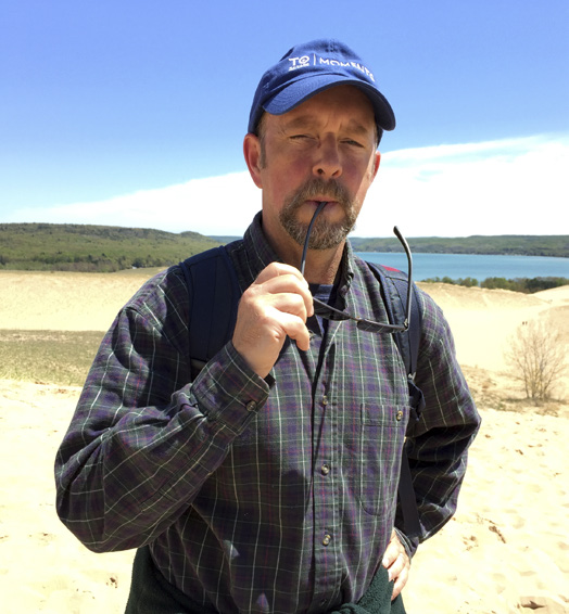 Wayne Reeves at Sleeping Bear Dunes